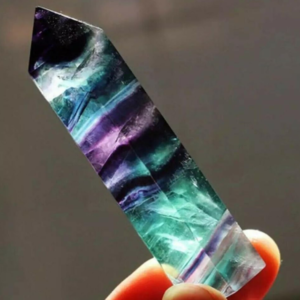 微信图片_20251216200044 Fluorite Crystals Obelisk Colorful Stone Point Hexagonal Column Crystal